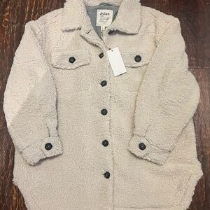 Dylan Cream Sherpa Jacket